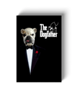 The Dogfather: Personalized Pet Canvas