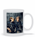'The Navy Veterans' Personalized 2 Pet Mug