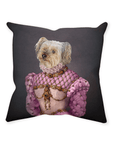 'The Pink Princess' Personalized Pet Throw Pillow