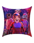 'Chewing Things' Personalized 4 Pet Throw Pillow