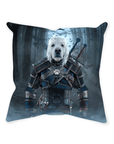 'The Witcher Doggo' Personalized Pet Throw Pillow