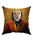 'Joker Doggo' Personalized Pet Throw Pillow