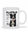'Playdog' Personalized Pet Mug