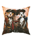 'The Pirates' Personalized 3 Pet Throw Pillow