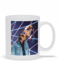 '1980s Lazer Portrait' Personalized Pet Mug