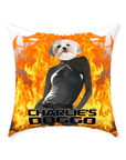 'Charlie's Doggo' Personalized Pet Throw Pillow