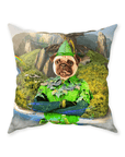 'Peter Paw' Personalized Pet Throw Pillow
