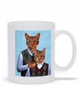 'Step Kitties' Custom 2 Cat Mug