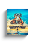 'Top Paw' Personalizable Pet Canvas