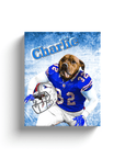 'Buffalo Doggos' Personalized Pet Canvas