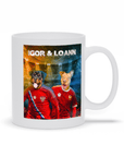 'Russia Doggos' Personalized 2 Pet Mug