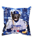 'Los Angeles Doggers' Personalized Pet Throw Pillow