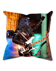 'Lick James' Personalized Pet Throw Pillow
