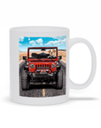 'The Yeep Cruiser' Personalized Pet Mug