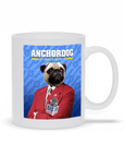 'Anchordog' Personalized Pet Mug