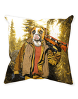 'The Hunter' Personalized Pet Throw Pillow