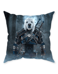 'The Witcher Doggo' Personalized Pet Throw Pillow