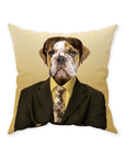 'Dwight Woofer' Personalized Pet Throw Pillow