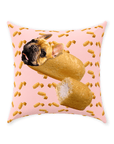 'Twinkie Doggo' Personalized Pet Throw Pillow