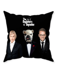 'The Dogfathers & Dogmother' Personalized Pet/Human Throw Pillow