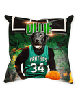 'Boston Walkies' Personalized Pet Throw Pillow