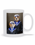 'The Sailors' Custom 2 Pets Mug