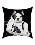 'Storm Woofer' Personalized Pet Throw Pillow