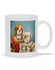 'Queen and Princess' Personalized 2 Pets Mug