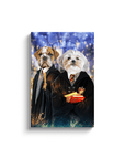 'Harry Doggers 2' Personalized 2 Pet Canvas