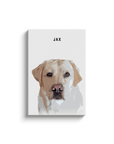 Personalized Modern Pet Canvas