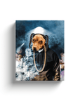 'D.O. Double G' Personalized Pet Canvas