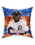 'Detroit Tiger Doggos' Personalized Pet Throw Pillow