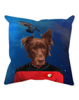'Doggo-Trek' Personalized Pet Throw Pillow