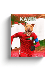 'Iran Doggos Soccer' Personalized Pet Canvas