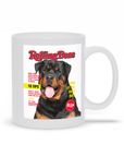 'Rolling Bone' Personalized Pet Mug