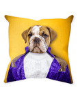 'The Prince-Doggo' Personalized Pet Throw Pillow