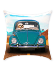 'The Beetle' Personalized Pet Throw Pillow