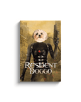 'Resident Doggo' Personalized Pet Canvas