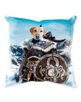 'The Viking Warrior' Personalized Pet Throw Pillow