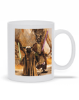 'Yodogg & Jedi-Doggo' Personalized 2 Pet Mug