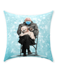 'Bernard and Pet' Personalized Throw Pillow