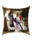'Taekwondogg' Personalized Pet Throw Pillow