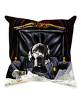 'ScarPaw' Personalized Pet Throw Pillow