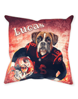 'Cleveland Doggos' Personalized Pet Throw Pillow