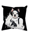 'Storm Woofer' Personalized Pet Throw Pillow