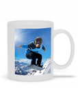 'The Snowboarder' Custom Pet Mug