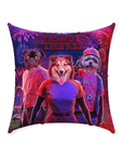 'Chewing Things' Personalized 3 Pet Throw Pillow