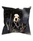 'Edward Scissorpaws' Personalized Pet Throw Pillow