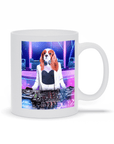 'The Female DJ' Personalized Pet Mug