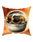 'Baby Yodogg' Personalized Pet Throw Pillow